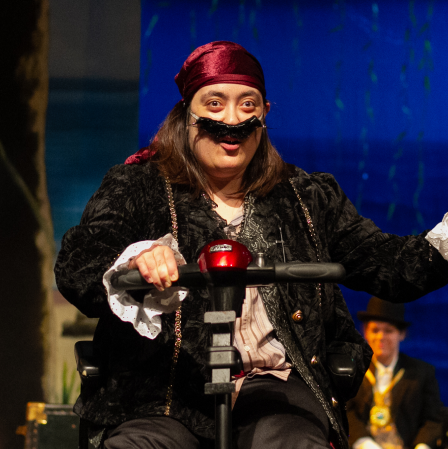 Senior Actor with Pirate Custom